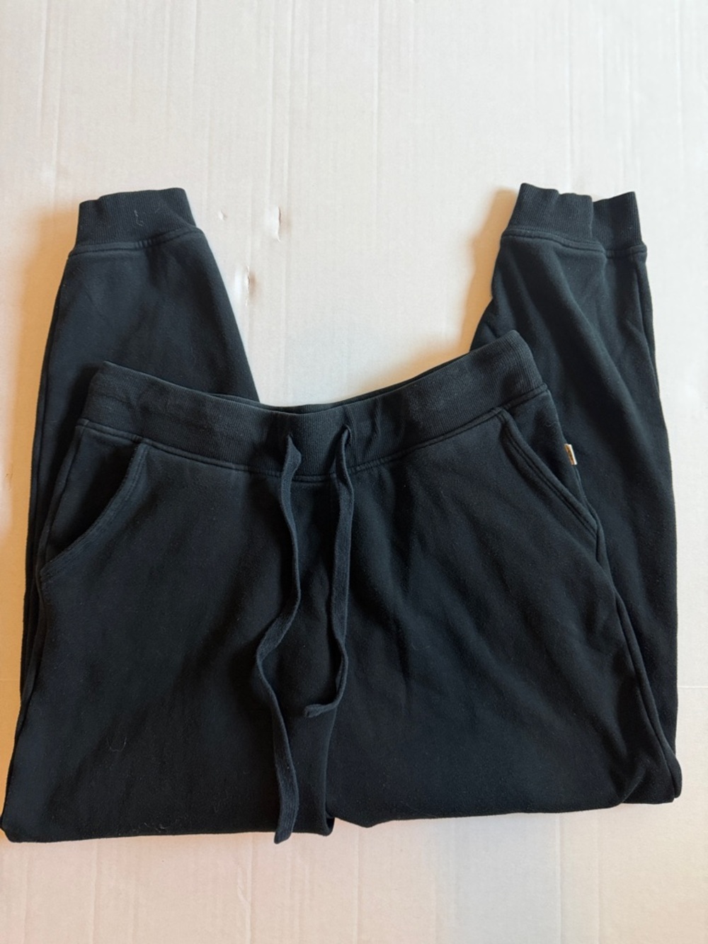 UGG Black Drawstring Jogger Sweatpants